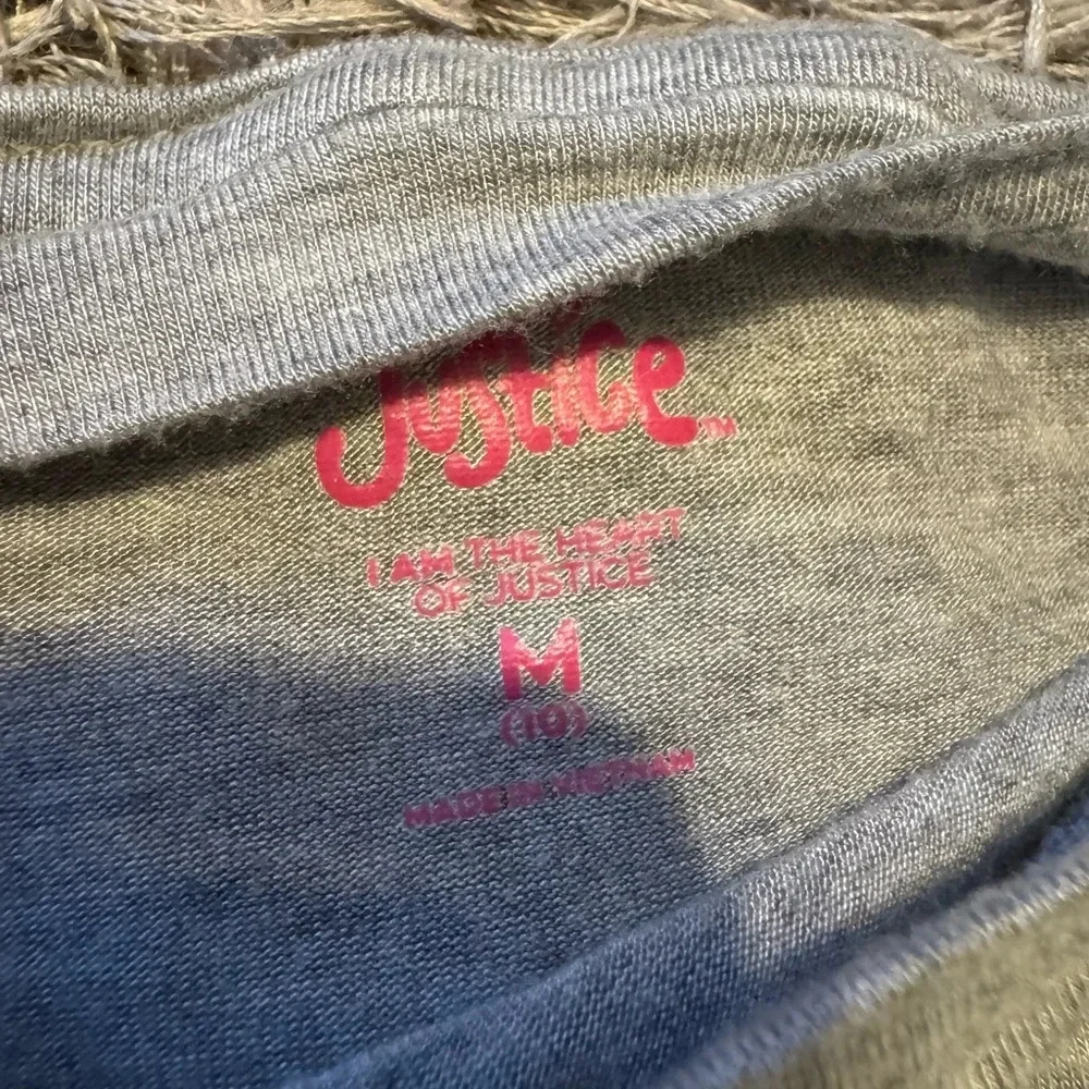 Girls Justice T Shirts Size Medium Lot of 2